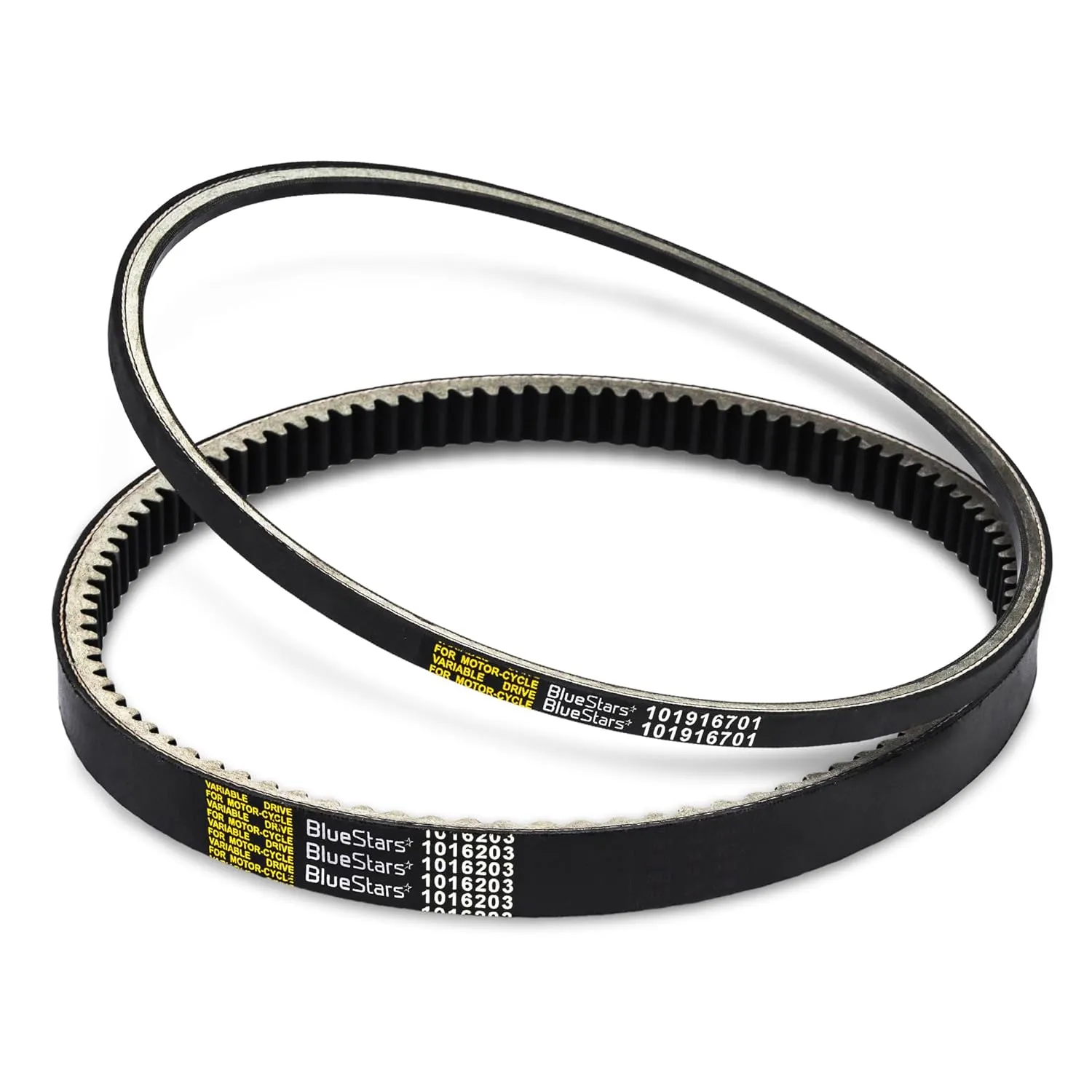 BlueStars 1016203 Drive Belt & 101916701 Starter Generator Belt Set - Compatible with Club Car 1992-Up DS and 2004-Up Precedent Gas Golf Carts