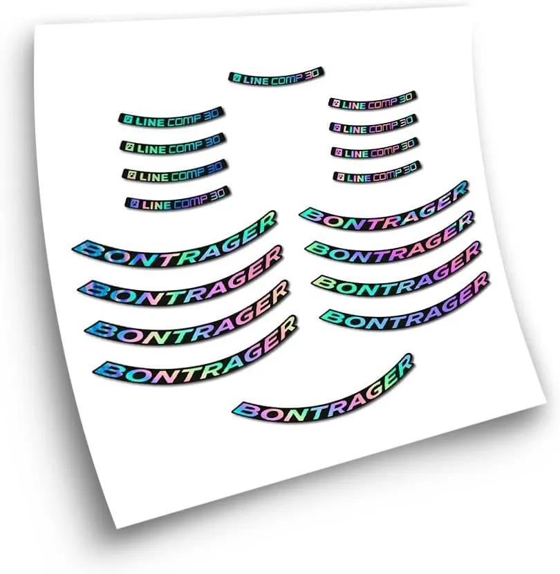 Bontrager LineComp30 MTB 29' Compatible Bike Rim Stickers