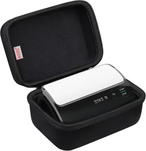 BOVKE Carrying Case for OMRON Evolv Bluetooth Wireless Upper Arm Blood Pressure Monitor, BP7000 One-Piece Design Portable OMRON BP Monitor Storage Bag, Black