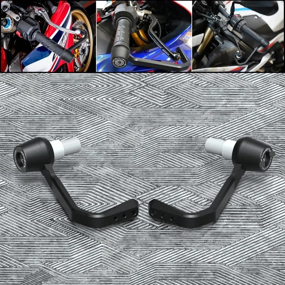 Brake Lever Guard Motorcycle Brake Clutch Levers Guard Protector Brakes Hand Anti-Fall Guard Bow for ZX-6R 636 2007-2023(Race)