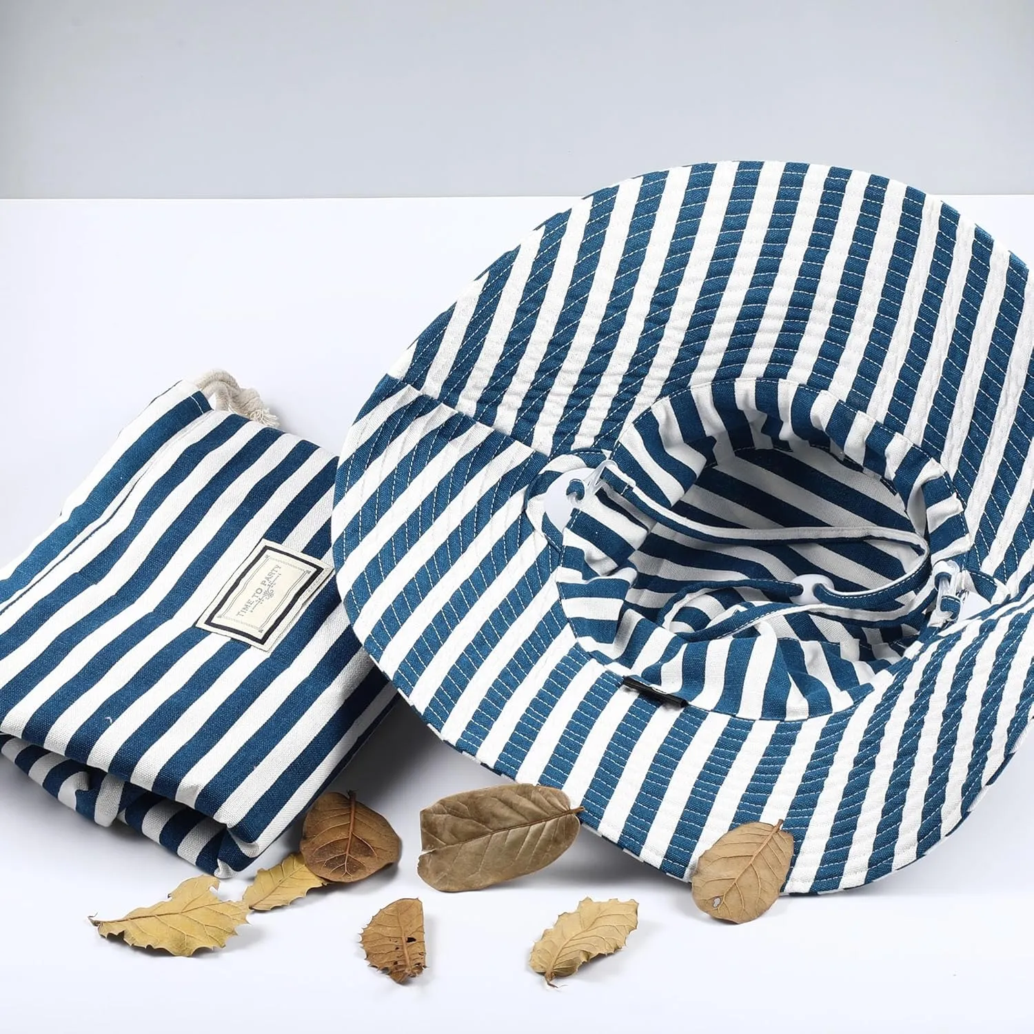 Bucket Hat and Shoulder Bag Set for Women Wide Brim Summer Beach Cap Foldable Travel Fisherman Hat ﻿