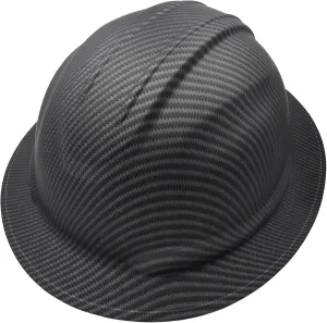 Bullhead Safety Full Brim Hard Hat: Brow Pad, Reversible, OSHA/ANSI Compliant