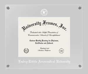 Campus Images Lucent Clear Display Diploma Frame