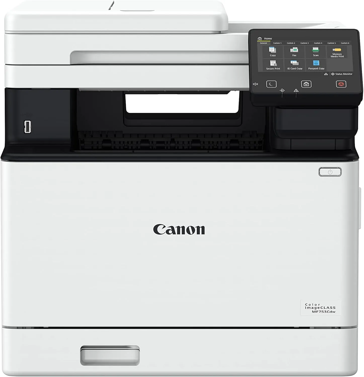 Canon Color imageCLASS MF753Cdw - Wireless Duplex Laser Printer, All-In-One with Scanner, Copier, Fax, Auto Document Feeder, Mobile Ready, 3 Year Limited Warranty, 35 PPM, White