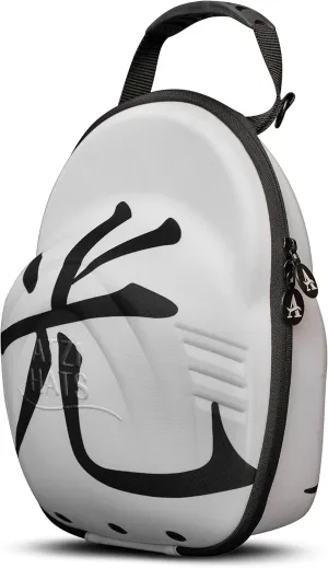 Case for Baseball Caps Hard Travel Hat Case Cap Carrier Hats Storage Box Shoulder Strap Carabiner Fits 6 Hats