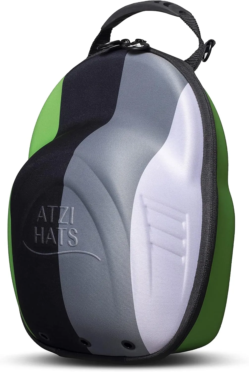 Case for Baseball Caps Hard Travel Hat Case Cap Carrier Hats Storage Box Shoulder Strap Carabiner Fits 6 Hats