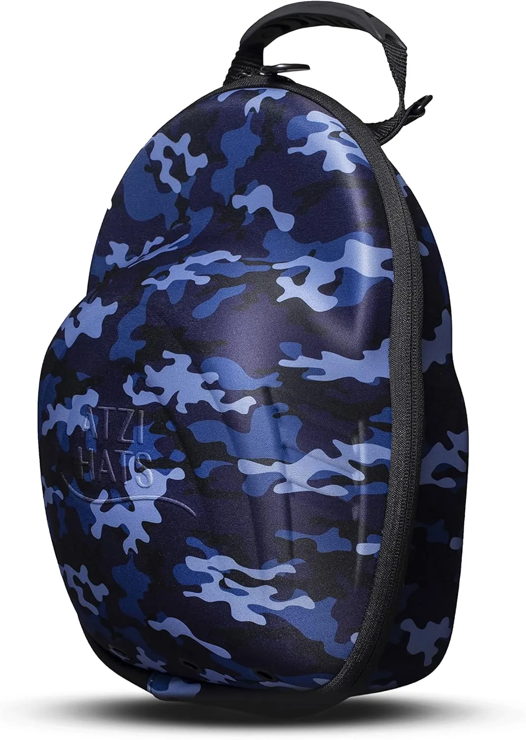 Case for Baseball Caps Hard Travel Hat Case Cap Carrier Hats Storage Box Shoulder Strap Carabiner Fits 6 Hats
