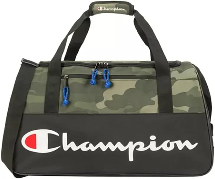Champion Prologue Duffel Bag, Camo Green, One Size