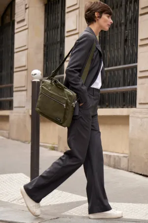 Chaptal the document holder - Recycled cotton Military Green