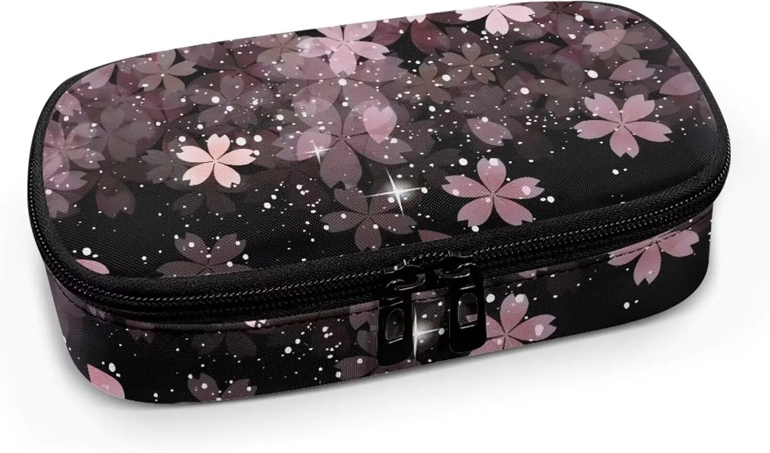 Cheery Blossom Diabetic Supplies Travel Case for Diabetes Testing Kit Blood Glucose Monitor Kit with Meter Insulin Cooler Travel Organizer for Daily Use, Pink