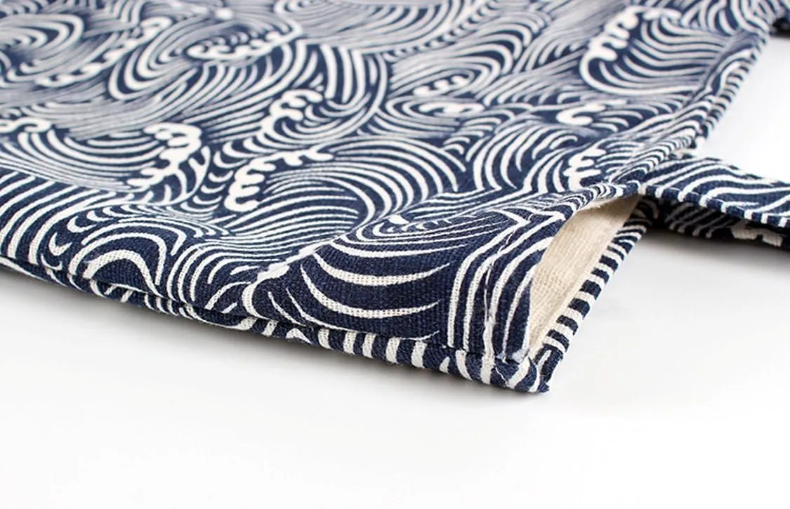 Chezi Japanese Graphic Pattern Tote Bag