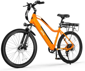 Cityone Electric Bike for Adults 26" Ebike with 2.1" Tire,Built-in Removable Battery, Peak 750&1200W Motor Ebikes with 7/21 Speed Carbon Steel Mountain Bicycle