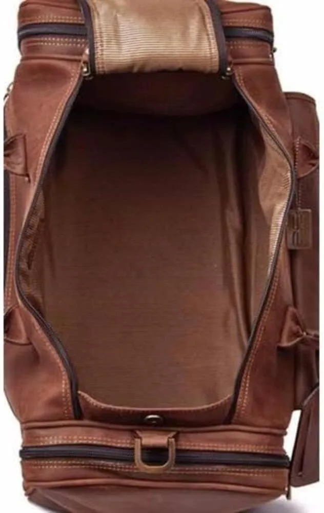 Claire Chase Sports Valise, Rustic Brown, One Size
