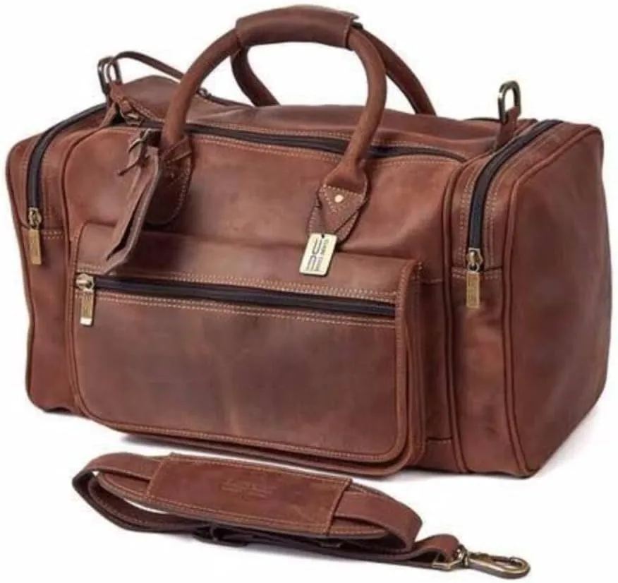 Claire Chase Sports Valise, Rustic Brown, One Size