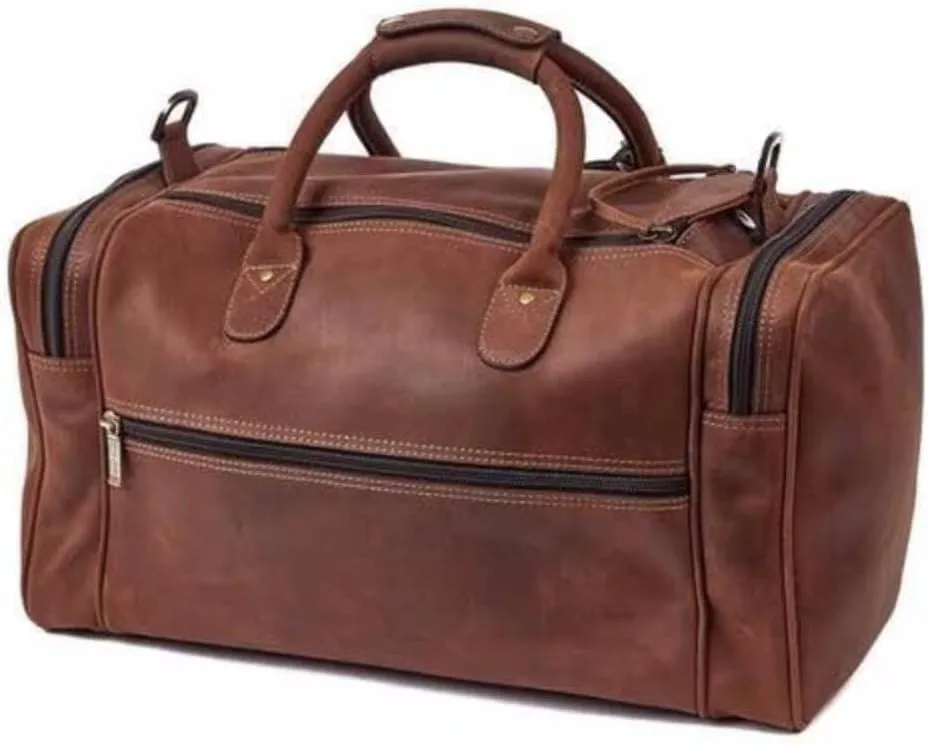 Claire Chase Sports Valise, Rustic Brown, One Size
