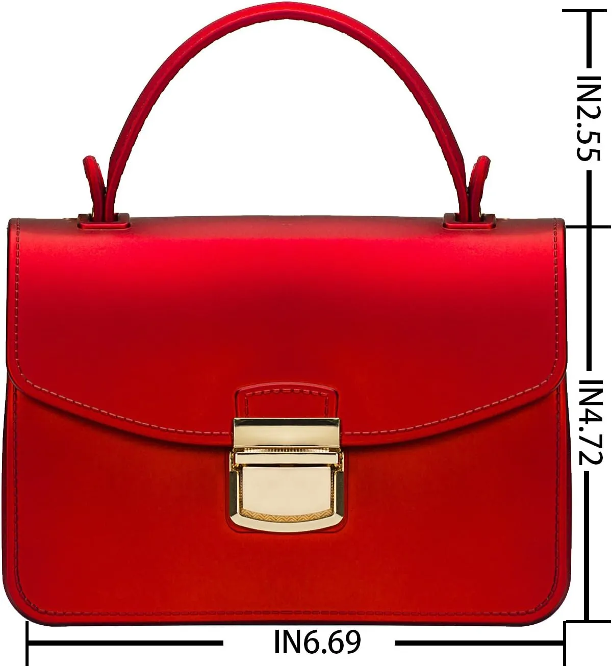 Clutch Purses for Women Jelly Small Crossbody Bags Formal Evening Bags Top Handle Purses for Women Mini Tote Bag
