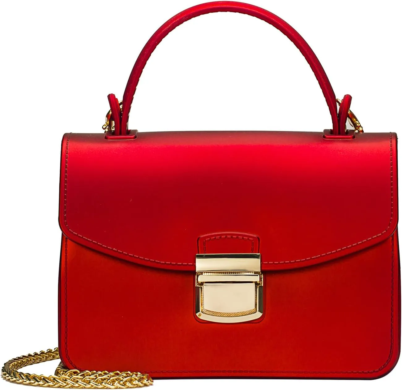 Clutch Purses for Women Jelly Small Crossbody Bags Formal Evening Bags Top Handle Purses for Women Mini Tote Bag