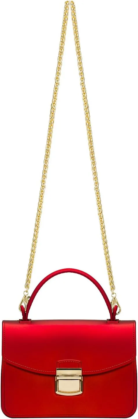 Clutch Purses for Women Jelly Small Crossbody Bags Formal Evening Bags Top Handle Purses for Women Mini Tote Bag