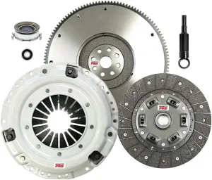 ClutchMaxPRO Heavy Duty OEM Clutch Kit with Flywheel Compatible with Subaru Baja Crosstrek Forester Impreza Legacy Outback Saab 9-2X 2.0L 2.5L EJ251 EJ252 EJ253 FB20 FB25 (CP15004HDFW-CK)
