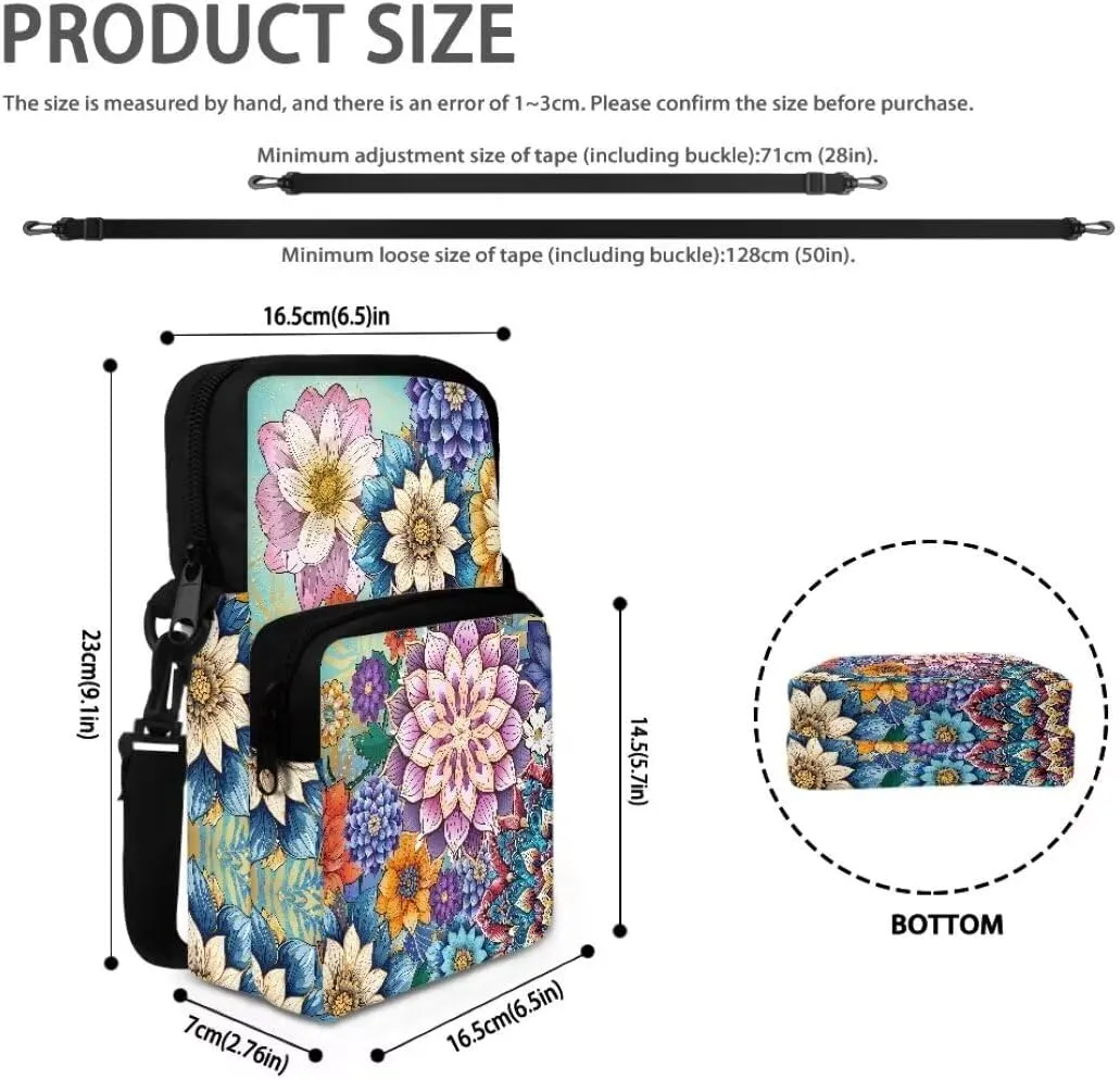 Coldinair Women Crossbody Cell Phone Purse Wallets Shoulder Bag Purses Clutch