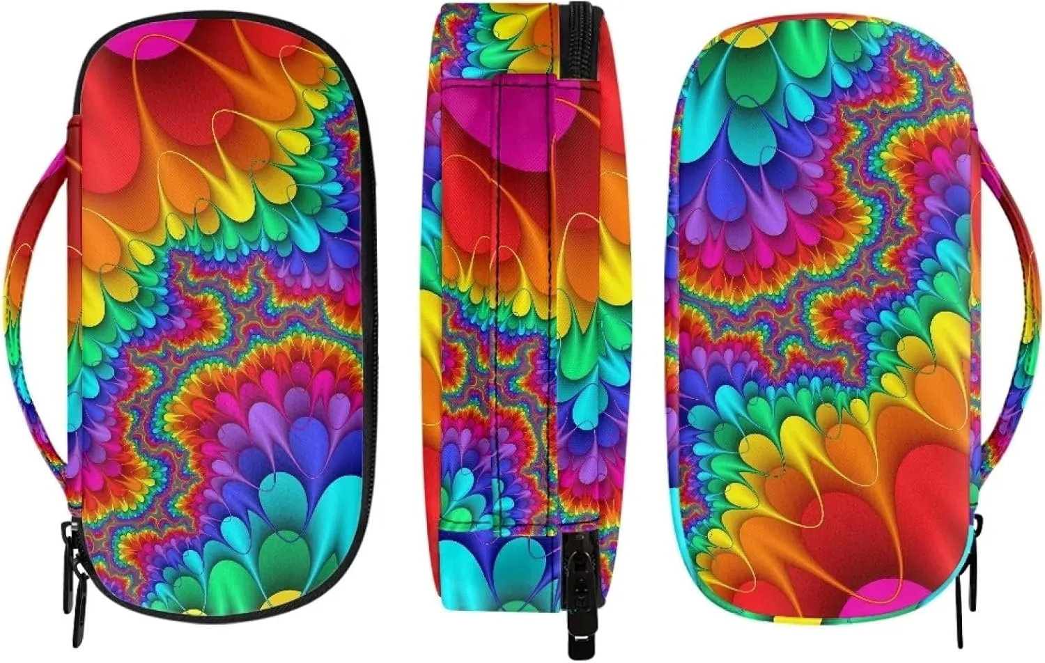 Colorful Tie Dye Diabetic Supplies and Insulin Travel Cooler Case for Medication Glucose Meter Storage Bag Holds Insulin Pens Blood Sugar Test Strips
