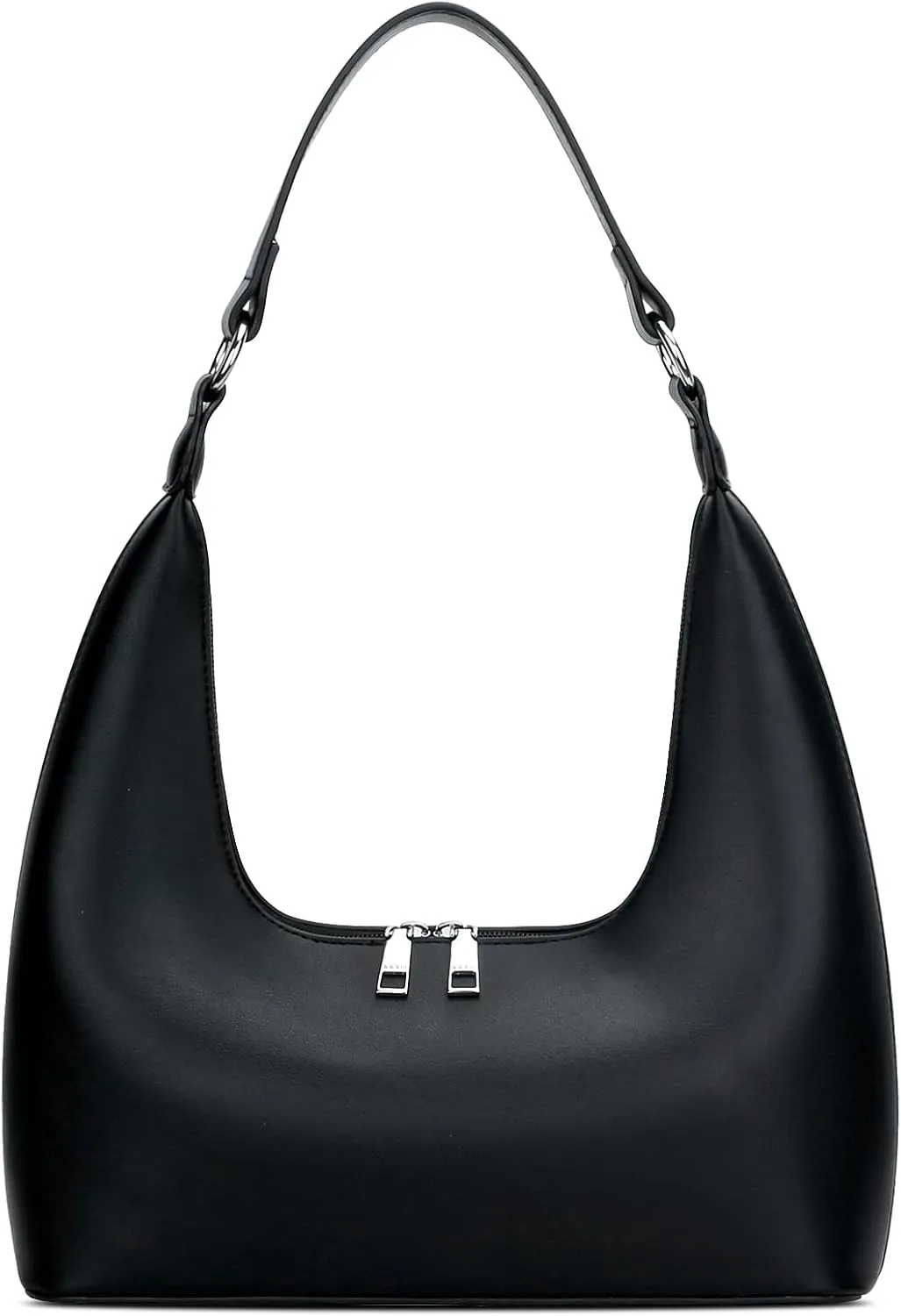 Convertible Hobo Clutch for Women, Underarm Purse with Removable Strap