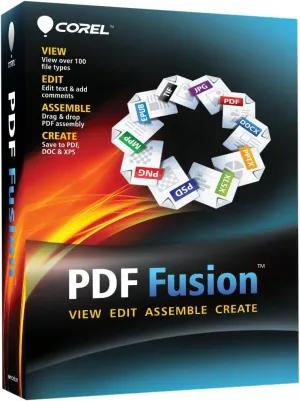 Corel PDF Fusion Document Management Suite [PC Disc]