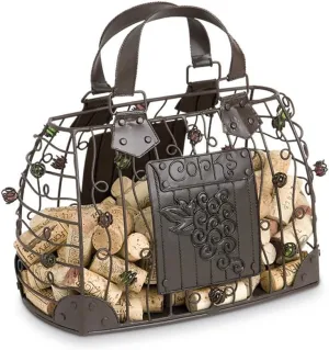 Cork Cage Handbag #91-038