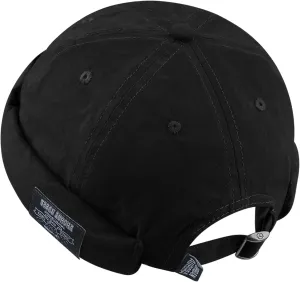 Croogo Brimless Docker Cap Unisex Rolled Cuff Harbour Hat Visor-Less Cap Cotton Beanie Landlord Hat Casual Sailor Skull Cap