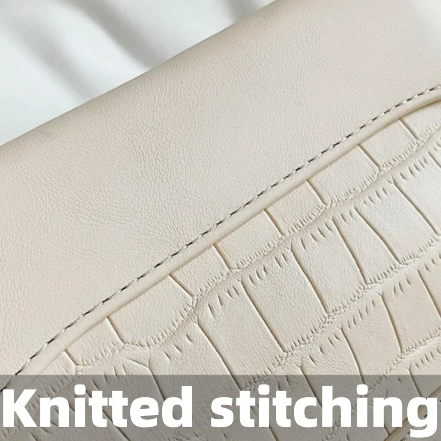 Crossbody Bag for Women, Crocodile Striped Large Capacity Leather Fabric Single Shoulder Crossbody Bag