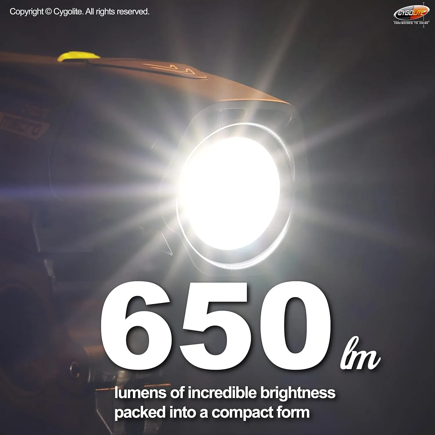 Cygolite Metro 1200, 1100, 950, 800, 650 Lumen Bicycle Headlight Models – Night & Day Modes– Compact– IP67 Waterproof– Secured Hard Mount– USB Rechargeable– for Road, Mountain, Commuter Bicycles
