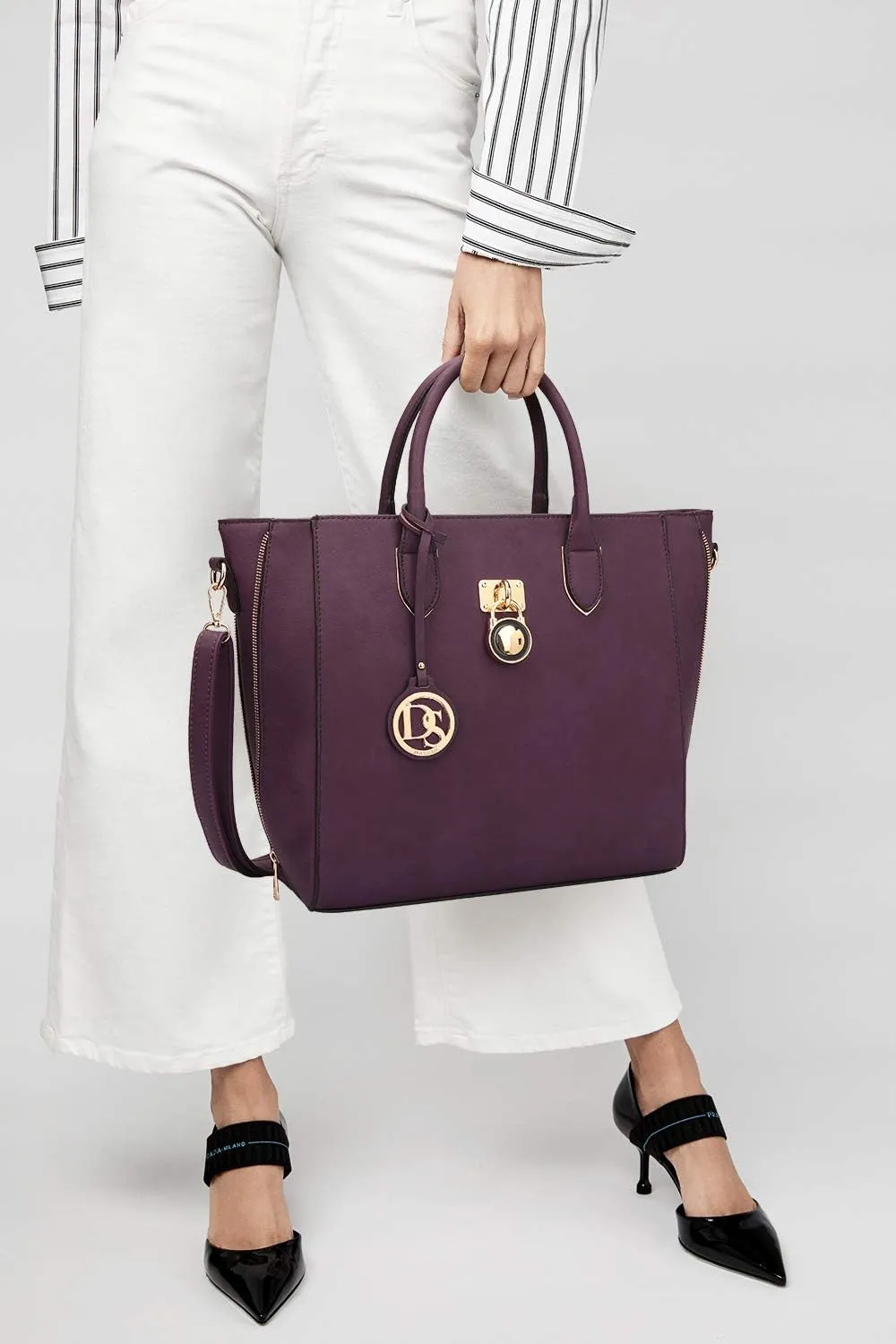 Dasein Women Handbags Purses Large Tote Shoulder Bag Top Handle Satchel Bag for Work
