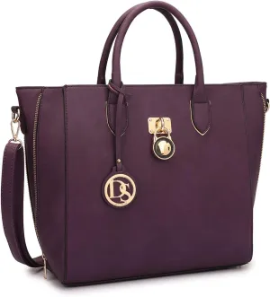 Dasein Women Handbags Purses Large Tote Shoulder Bag Top Handle Satchel Bag for Work