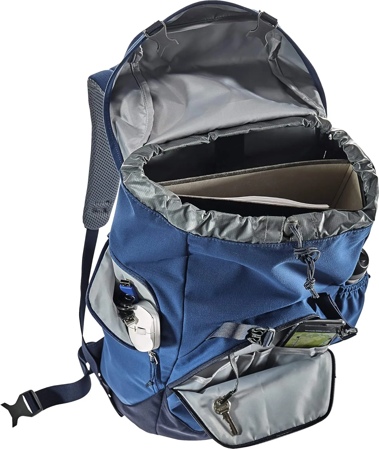 Deuter Unisex – Adult's Daypack, Steel Navy, L