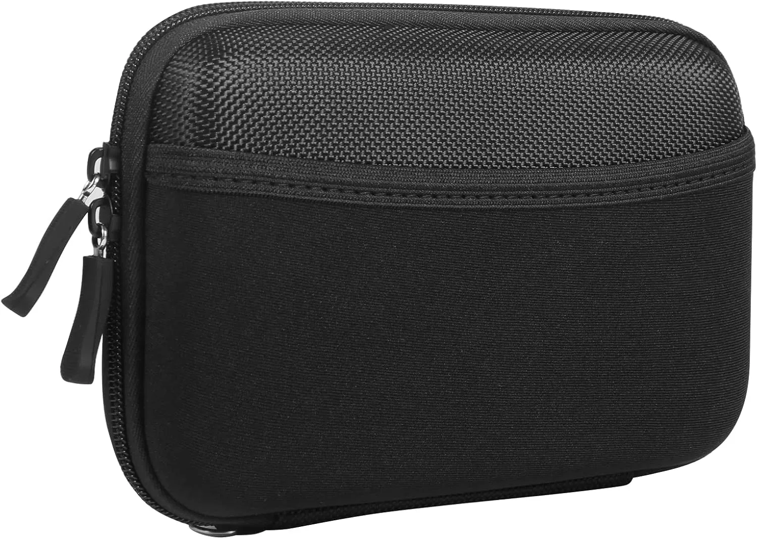 Diabetic Supplies Travel Case Organizer Storage Bag for Glucose Meter, Blood Sugar Test Strips, Lancets, Syringe, Pen Needles, Alcohol Wipes Swabs, Pills, Diabetes Testing Kit Carrying Case (Black)