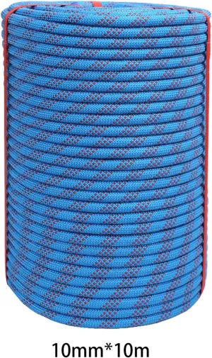 Diamond Braid Rope, Cotton Rope 1/3 inch x 32ft. Heavy Duty, All Purpose, Utility Tie Down Cord for Camping, Boats, Tarp, Hauling, Hanging a Hammock,Crafting Flag Pole