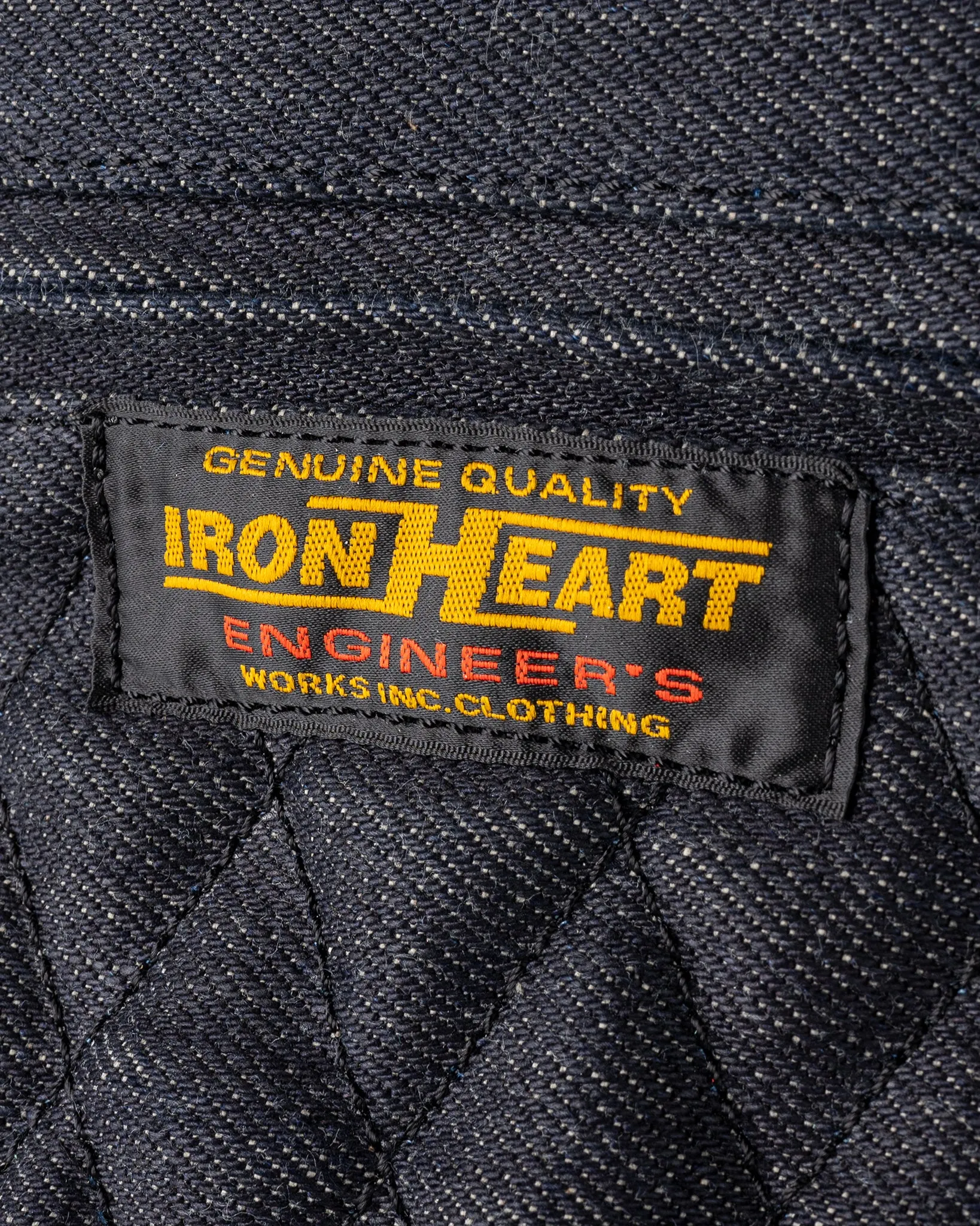 Diamond Stitched 25oz Selvedge Denim Waist Bag - Indigo