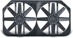 Direct-fit Dual Electric Fan for 1992-1999 Chevrolet Truck with 34-inch Wide Radiator Core (280/116521)