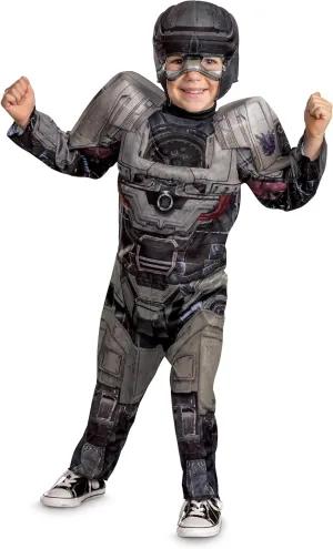Disguise baby-boys Megatron Transformers One Costume for Toddlers, Official Transformers Animated Movie Muscle Costume