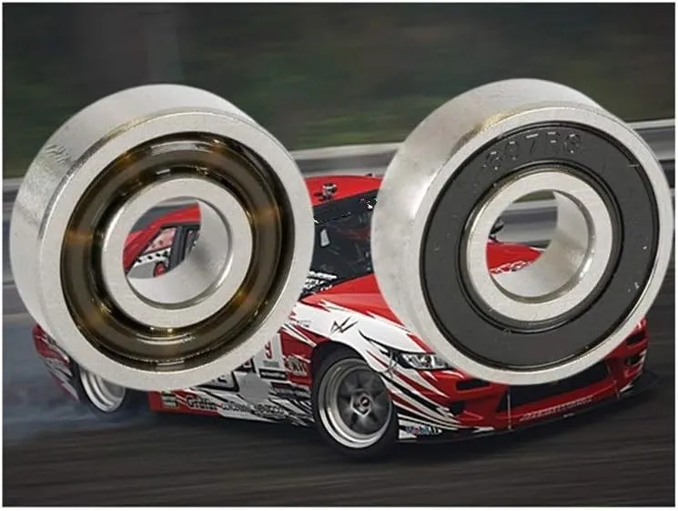DOLUNTO MR607E 2RS Front Engine Ball Bearing 1PC 7x19x6mm Double Sealed ABEC-3 C3 Bearings for NOVAROSSI 21 Off-Road 607RS for RC Car T9H