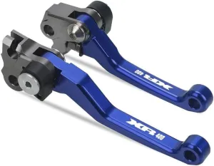 DOUKI for Hon&da XR400 1996 1997 1998 1999 2000 2001 2002 2003 2004 Motocross Dirt Bike CNC Aluminum Brake Clutch Levers Foldable Lever Motorcycle Pivot Lever Lever (Color : Blue)