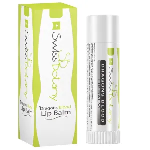 Dragon's Blood Lip Balm, Cruelty Free Natural Ingredients, Hydrating for Plumper, Younger Lips, Made in the USA, 1 Tube
