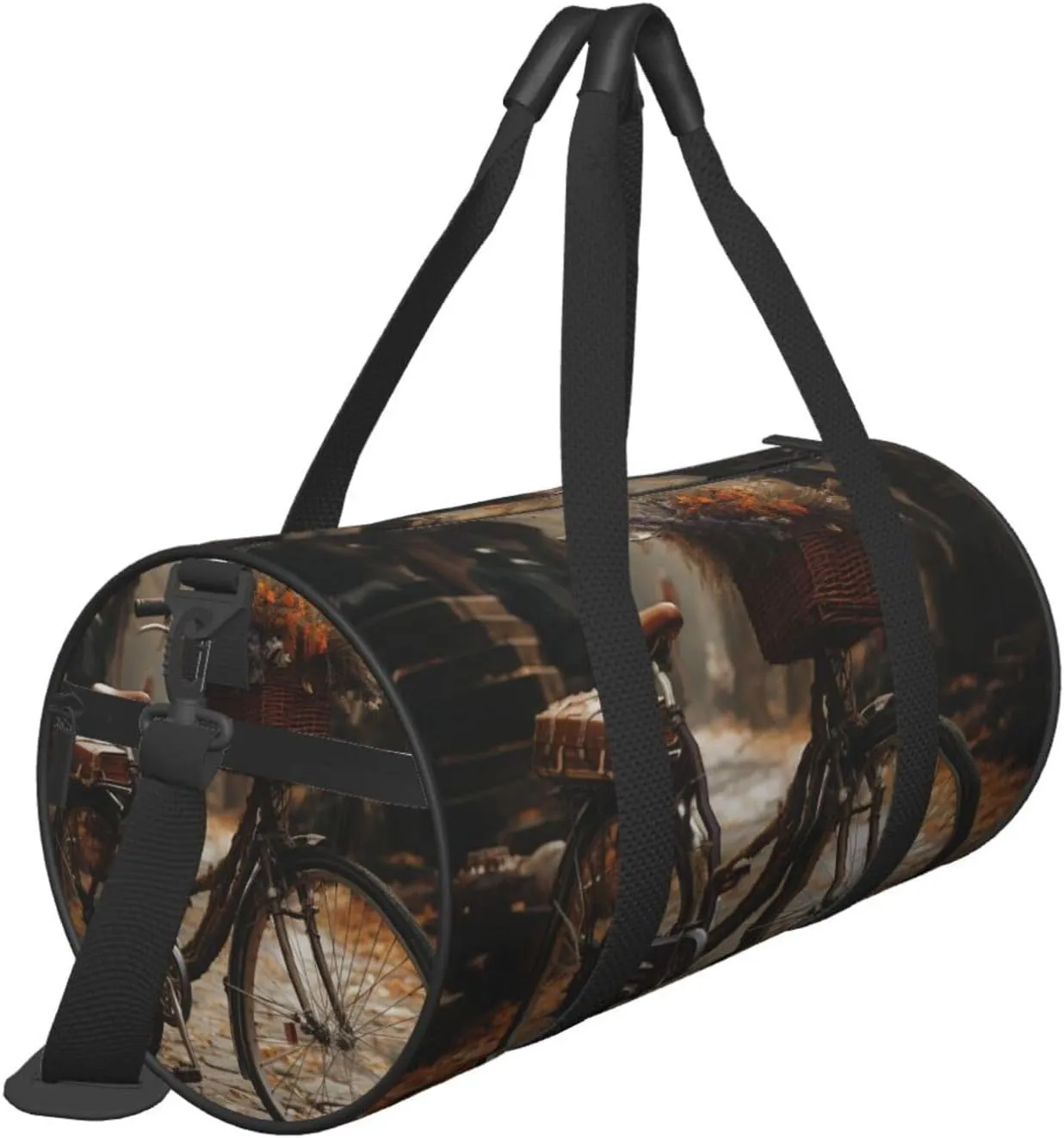 Duffel Bag for Men Women Small Gym Bag Bicycle Travel Duffel Bag Waterproof Overnight Bag for Sports Workout