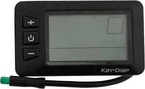 Ebike Bicycle LCD Display Meter 24V 36V 48V Key-Disp KD21C Electric Bike Conversion Kit Cycling Computer Display for Bicycle Accessories 0.9in/22.2mm E-Bike Handlebar