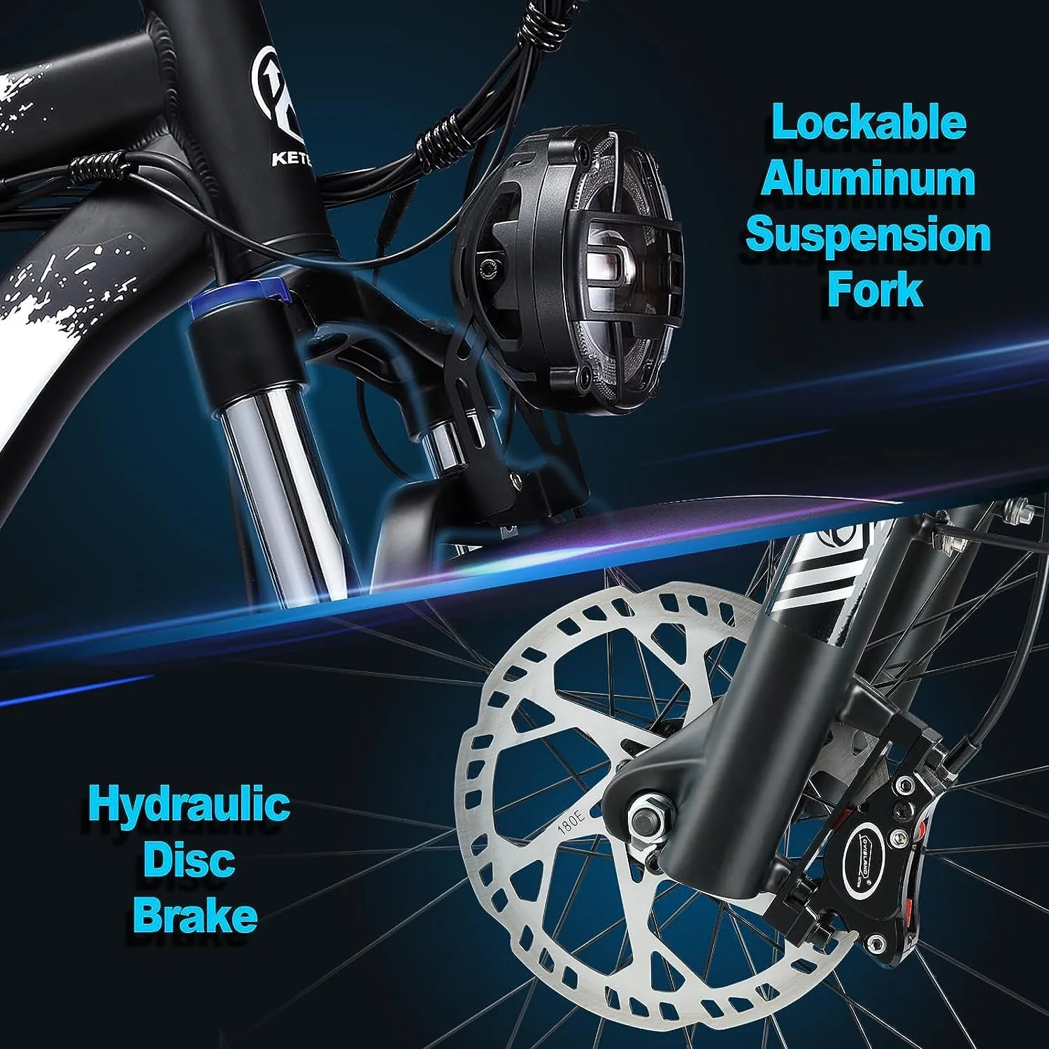 Electric Bike for Adults with 1000/2000W Peak Motor, 48V 15/23Ah Battery Electric Mountain Bike, 26 x 4'' Fat Tire Ebike, 28/31MPH Speed, Cruise Control, LCD Display, UL 2849 Certified