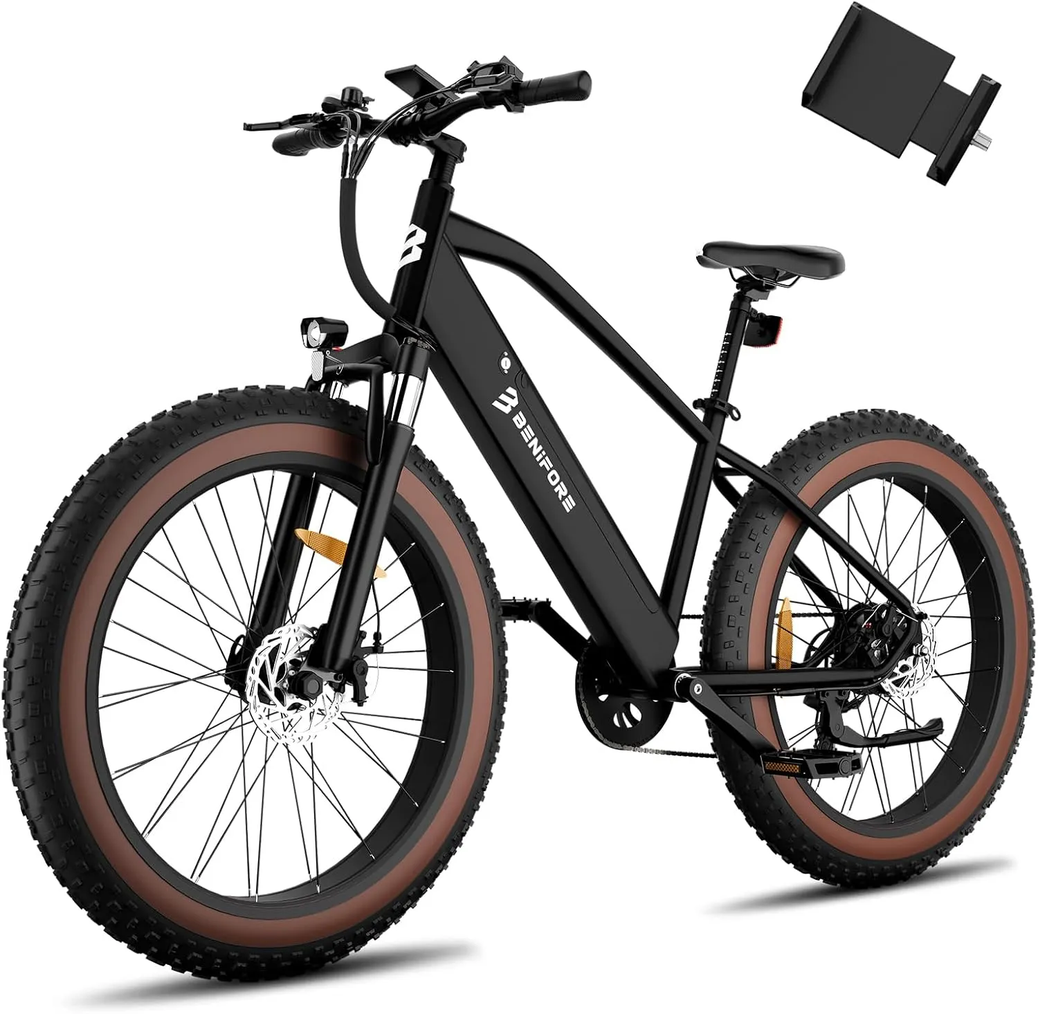 Electric Bike for Adults1500W Peak Motor,720Wh Removable Battery Ebike, 28MPH 72 Miles Range Electric Mountain Bike, 26” Fat Tire E-MTB with Hydraulic Suspension Shock Absorber, UL2849 Certified