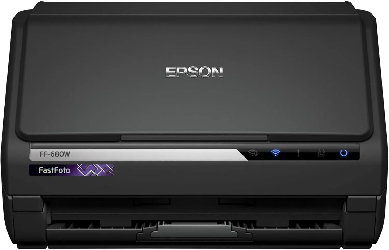 Epson FastFoto FF-680W Wireless High-Speed Photo and Document Scanning System, Black