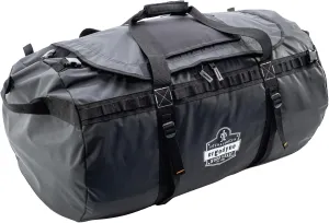 Ergodyne Arsenal 5030M Medium Tarpaulin Water Resistant Duffel Bag w/ Removable Shoulder Straps , Black
