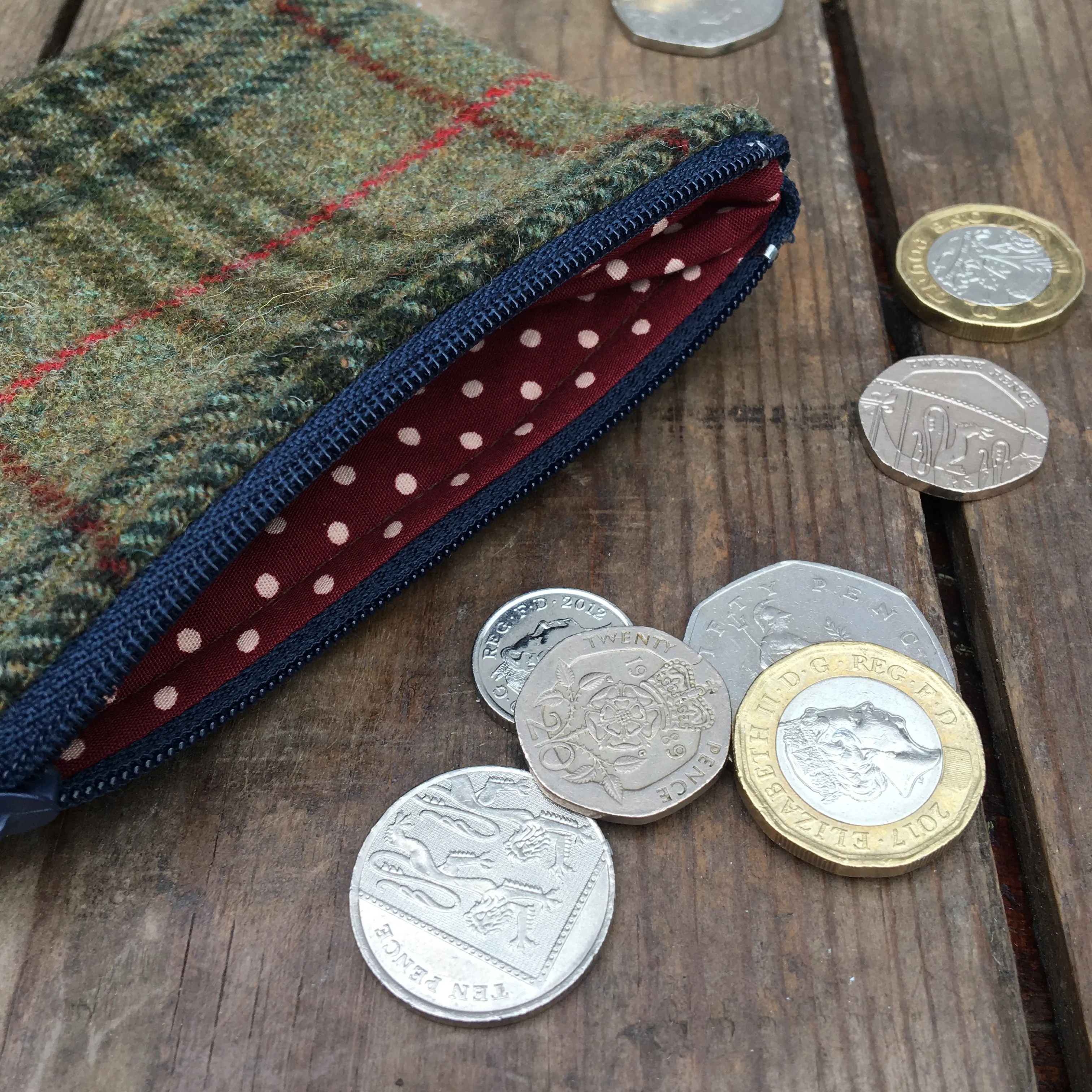 ESME Country Green Purse