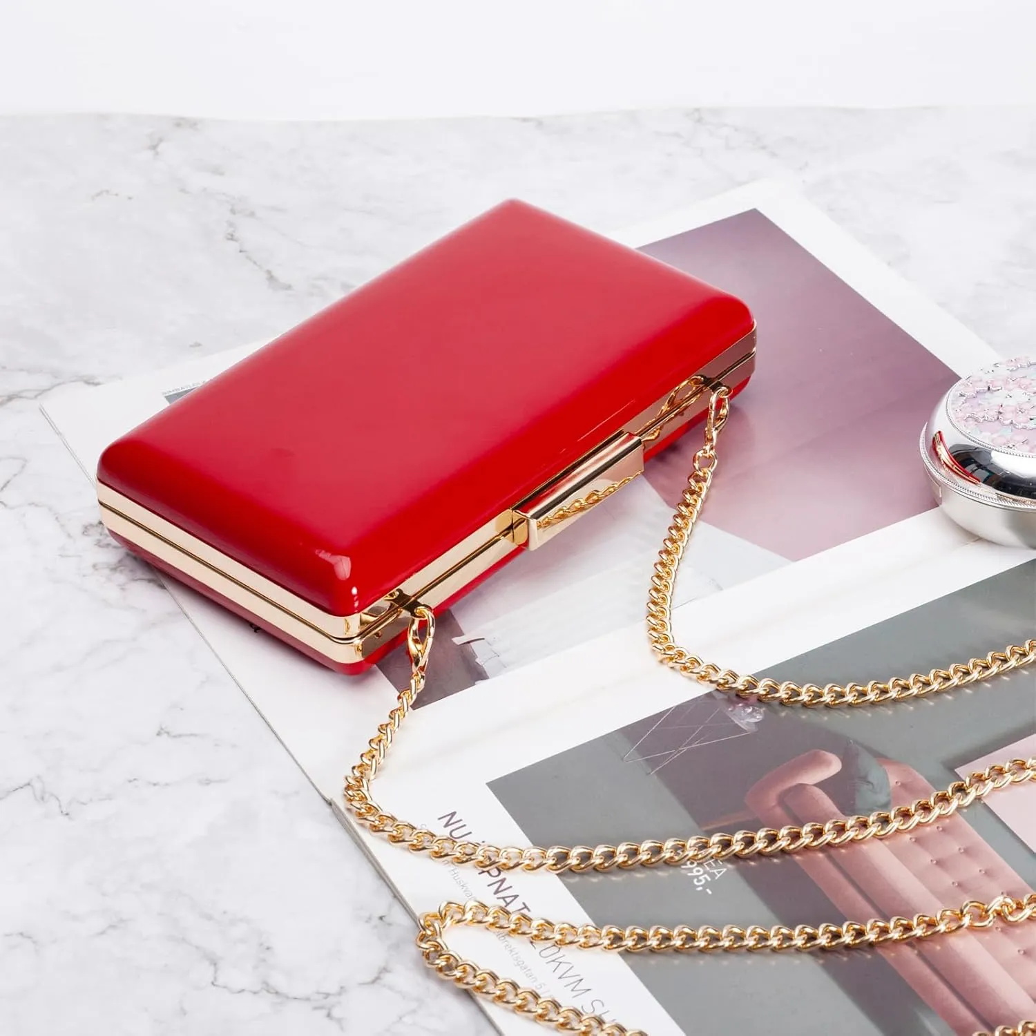 Evening Purse - Small Clutch Purses for Women Wedding and Party, Women's Formal Evening Bag